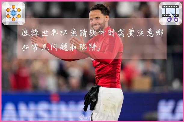 选择世界杯竞猜软件时需要注意哪些常见问题和陷阱